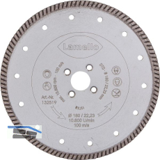 LAMELLO Diamant Trennscheibe 180 mm Fliesen, Putz
