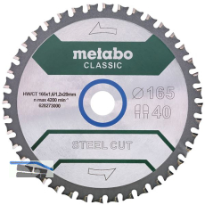 METABO Kreiss�geblatt Classic Steel Cut � 165 x 1,6 x 20 mm Z40 Flachzahn