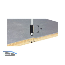 FESTOOL B�ndigfr�ser HW 12.7 x 25 mm mit Kugellager unten