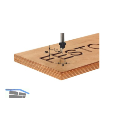 FESTOOL Schriftenfr�ser HW 60 Grad � 11 mm