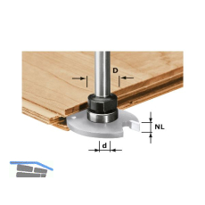 FESTOOL Fr�sspindel HW � 16 mm