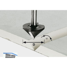 FESTOOL Gipskartonfr�ser HW 90 Grad