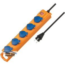 BRENNENSTUHL 5-fach Verteiler Super-Solid SL 544 DE IP54