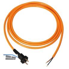 PCE Elektroger�te-Anschlussleitung PUR 2 x 1.0 mit Stecker L�nge 5 m IP20
