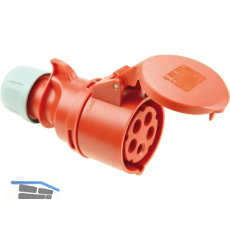 PCE Euro Kupplungssteckdose Shark 5-polig 16 Ampere IP44