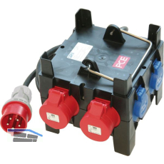 PCE Mobilverteiler Imst tragbar H07RN-F 5G2,5 5x250V/2x400V IP44