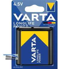 VARTA Batterie Longlife Power 3LR12 4,5 Volt 1 St�ck