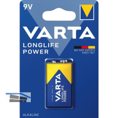 VARTA Batterie Longlife Power 6LR61 9 Volt 1 St�ck