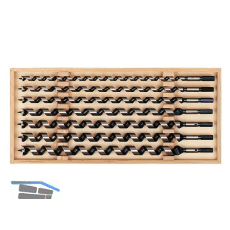 FISCH Schlangenbohrer-Kassette L�nge 460 mm 7-teilig in Holzkassette