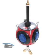 PCE H�ngeverteiler Kunststoff Pegasus 4 x 230 Volt 1 x Luft IP44