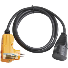 BRENNENSTUHL Personenschutzadapter-Leitung 2 m H07RN-F 3G1,5 schwarz