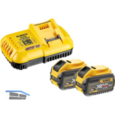 DEWALT Akku-Starterkit-Set DCB118X2 18 Volt/54V 2 St�ck 9Ah Akkus und Ladeger�t