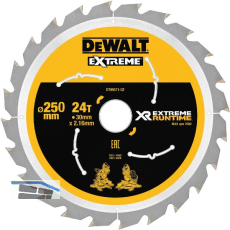 DEWALT Kreiss�geblatt XR Extrem Runtime HM � 250 x 2,16 x 30mm Z�hne 24 (WZ/FZ)