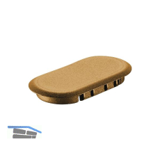 FESTOOL Abdeckkappe SV-AK D14 brn2 Farbe hellbraun (32 St�ck)