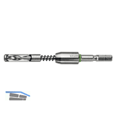 FESTOOL Zentrierbohrer ZB HS D5 EURO CE m.Tiefenanschlag f. 5mm Euro Schrauben