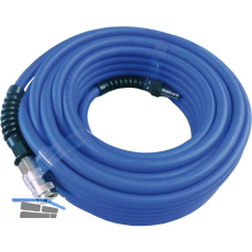 DL-Gummischlauch L�nge 20 m mit Kupplung u. Nippel 8 x 14 mm