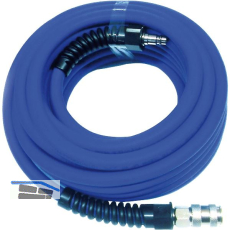 DL-Gummischlauch L�nge 10 m mit Kupplung u. Nippel 10 x16 mm