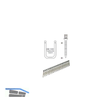 Ankern�gel AK34 L�nge 60 mm galvanisch verzinkt Kunststoffgebunden 34 Grad