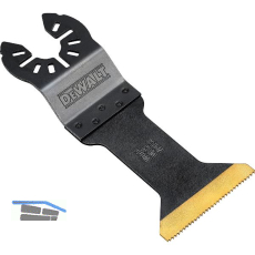 DEWALT Multi Tool S�geblatt Titan DT 20702 Breite 44mm L�nge 55mm (1 St�ck)