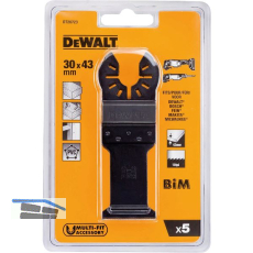 DEWALT Multi Tool S�geblatt DT 20723 Breite 30mm L�nge 43mm (5 St�ck)