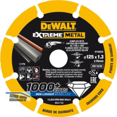 DEWALT Diamant Handtrennscheibe f�r Metall DT 40252 QZ