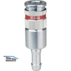 JWL Stahlkupplung DN 7,8 mit Schlaucht�lle � 13 mm