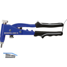 GESIPA Blindnietmutter-Handger�t GBM 10+Dorn u. Mundst�ck M5