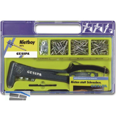 GESIPA Nietboyset NTS in Kunststoffbox f�r Blindnieten bis � 5 mm