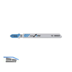 BOSCH Stichs�geblatt T118G Metall - 3 St�ck