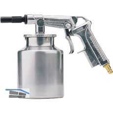 SCHNEIDER Druckluft-Sandstrahlpistole SSP-Strahlfix Saugbecher 1 Liter