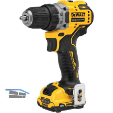 DEWALT Akku-Bohrschrauber DCD701D2 12 Volt / 2,0 Ah (IEC) Li-Ion