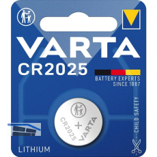 VARTA Batterie Knopfzelle CR2025 3 Volt (1St)