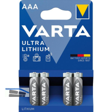 VARTA Batterie Ultra Lithium LR03/AAA 1,5 Volt (4 St)