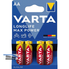 VARTA Batterie Longlife Max Power LR6/AA 1,5 Volt 4 St�ck