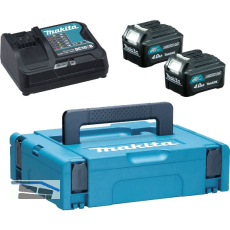 MAKITA Akku-Powerkit 12 Volt / 2 St�ck 4,0 Ah Akkus und Ladeger�t DC10SB