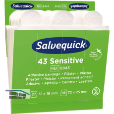 CEDERROTH Wasserabweisende Pflaster Sensitive REF 6943 zu Spender - 258 St�ck