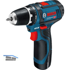 BOSCH Akku-Bohrschrauber GSR 12V-15 12 Volt / 2,0 Ah (IEC) Li-Ion