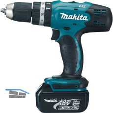 MAKITA Akku-Schlagbohrschrauber DHP453RFE 18 Volt / 3,0 Ah (IEC) + 2 Akkus