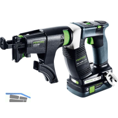 FESTOOL Akku-Trockenbauschrauber DWC 18-2500Li-Plus 18 Volt / 4,0 Ah Li-Ion