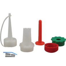 Ersatzd�se Form B zu Plastik Leimspritze mit 5 verschiedene Wechseld�sen