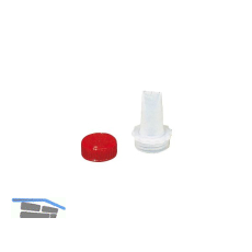 Ersatzd�se Form C zu Plastik Leimspritze mit Breitd�se 13 mm