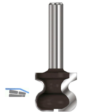 ENT Griffmuldenfr�ser HW Radius 2,4 / 4,75 mm