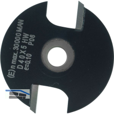 ENT Scheibennutfr�ser HW ohne Fr�sspindel 40 x 5 mm