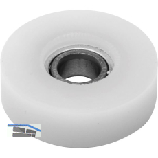 ENT Ersatzkugellager mit Kunststoffring 20 x 5 x 7 mm