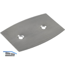 Ersatz Furniers�genblatt beidseitig gezahnt aus Elektrostahl zu Furniers�ge