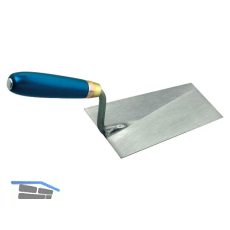KAUFMANN Maurerkelle aus Normstahl mit 200 mm konisch geschliffenem Blatt