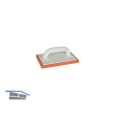 KAUFMANN Reibbrett mit 20 mm Schwammgummibelag feinporig 280 x 140 mm