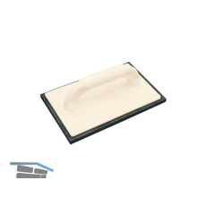 KAUFMANN Kunststoff Reibbrett mit 10 mm Moosgummi 280 x 140 mm