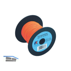 KAUFMANN Trassierschnur orange fluoreszierend, leicht dehnbar, � 2mm L�nge 100 m