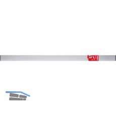 SOLA Abzieh-Richtlatte AL 1007 L�nge 1,5 m ohne Griff, ohne Libellen